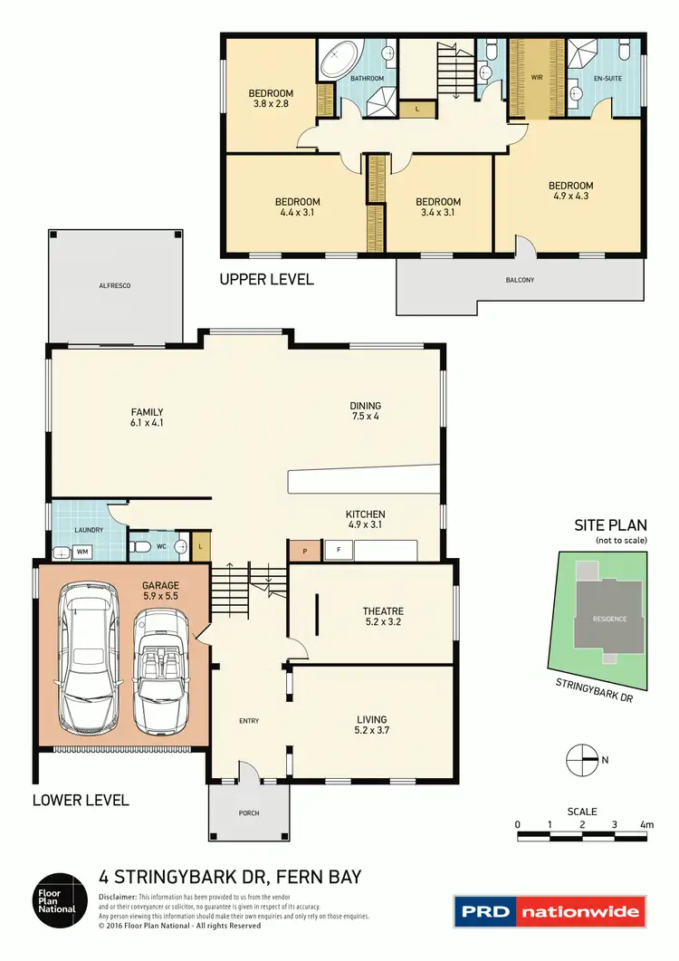 Floorplan of Homely house listing, 4 Stringybark Drive, Fern Bay NSW 2295