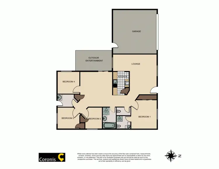 Floorplan of Homely house listing, 24 Junction Drive, Gowrie Junction QLD 4352
