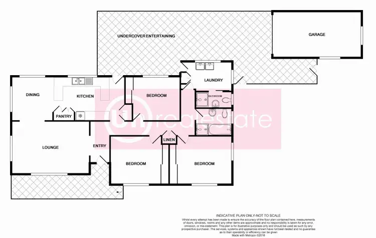 Floorplan of Homely house listing, 38 Mirroola Crescent, Toormina NSW 2452