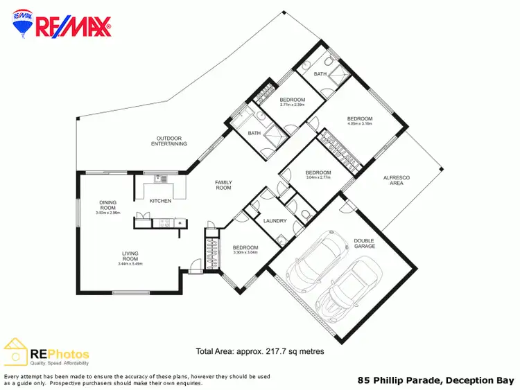 Floorplan of Homely house listing, 85 Phillip Parade, Deception Bay QLD 4508