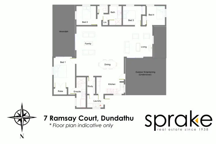 Floorplan of Homely house listing, 7 Ramsay Court, Dundathu QLD 4650