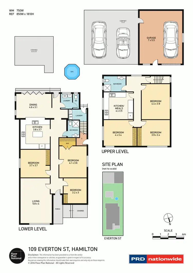 Floorplan of Homely house listing, 109 Everton Street, Hamilton NSW 2303