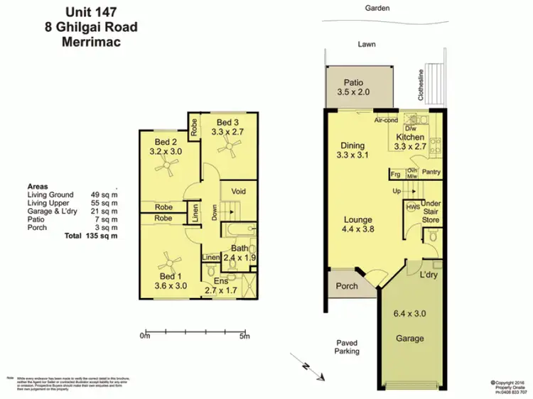 Floorplan of Homely townhouse listing, Address available on request