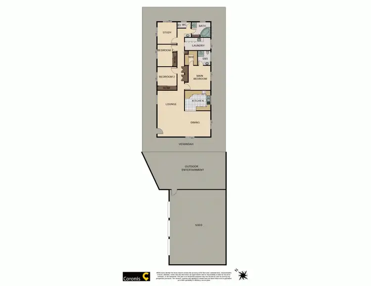 Floorplan of Homely house listing, 312 Connoles Road, Helidon Spa QLD 4344