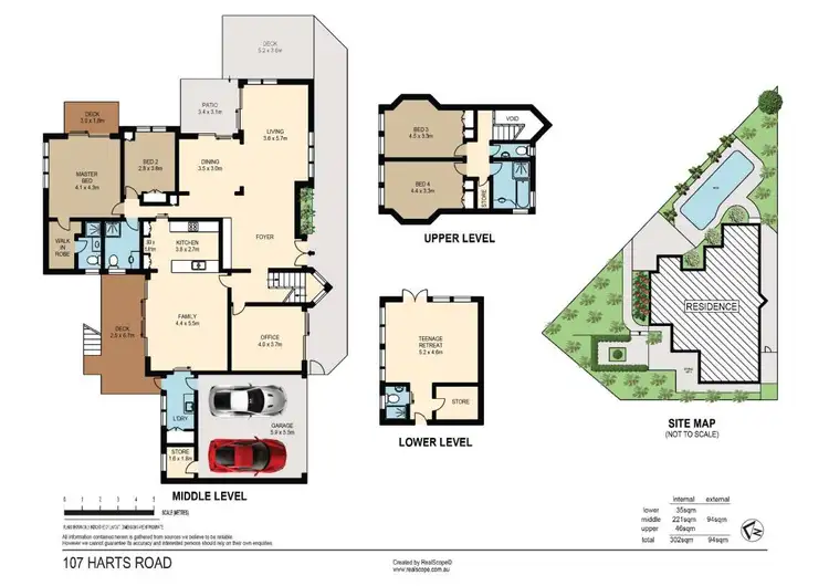 Floorplan of Homely house listing, 107 Harts Road, Indooroopilly QLD 4068