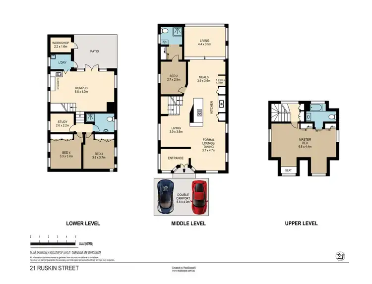 Floorplan of Homely house listing, 21 Ruskin Street, Taringa QLD 4068