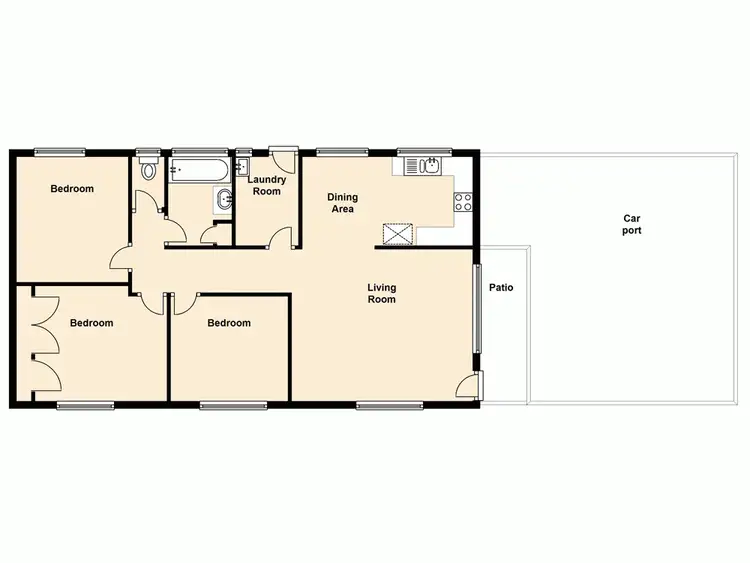 Floorplan of Homely house listing, 121 Maine Terrace, Deception Bay QLD 4508