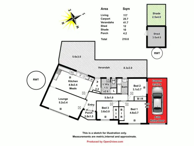 Floorplan of Homely house listing, 24 Norfolk Avenue, Brahma Lodge SA 5109