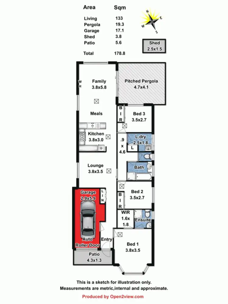 Floorplan of Homely house listing, 16 Victoria Drive, Oakden SA 5086