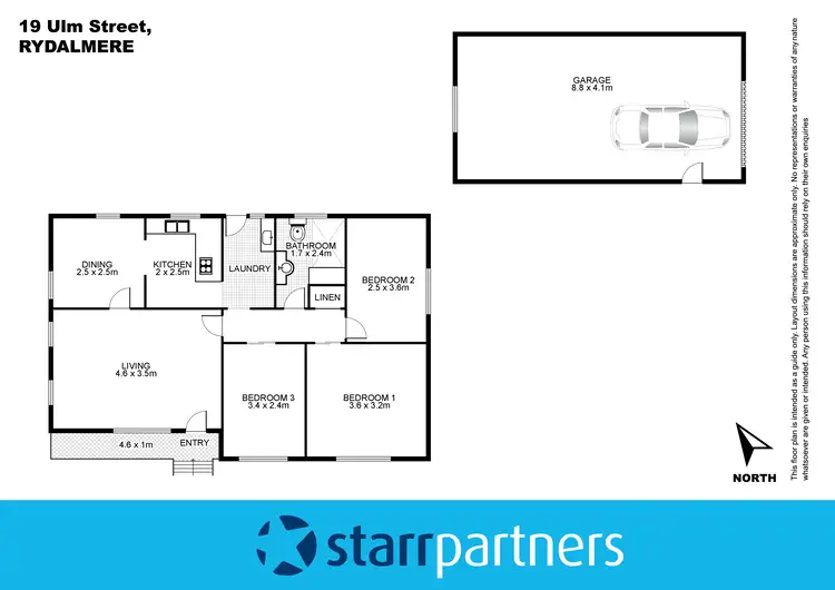 Floorplan of Homely house listing, 19 Ulm Street, Ermington NSW 2115