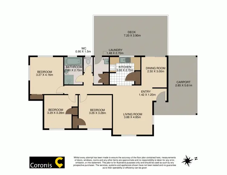 Floorplan of Homely house listing, 42 Kirkcaldy Street, Morayfield QLD 4506
