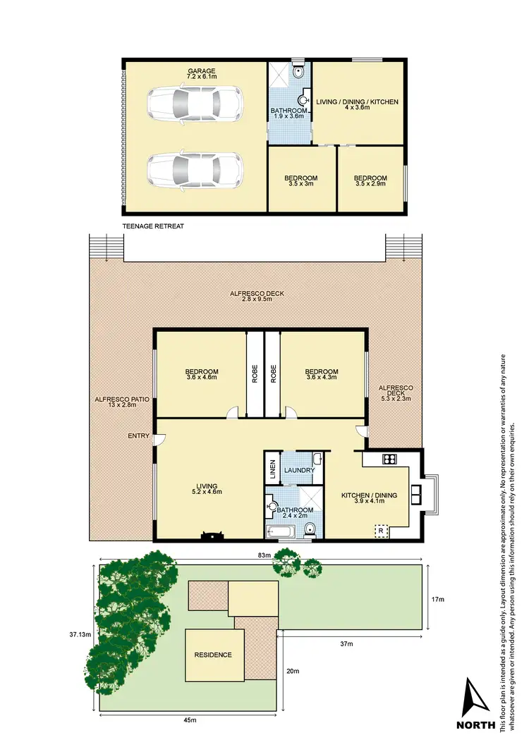 Floorplan of Homely house listing, 21 Brae Street, Prospect NSW 2148