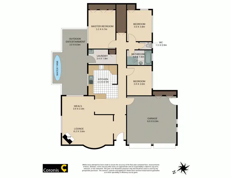 Floorplan of Homely house listing, 52 Earhart Street, Wilsonton QLD 4350