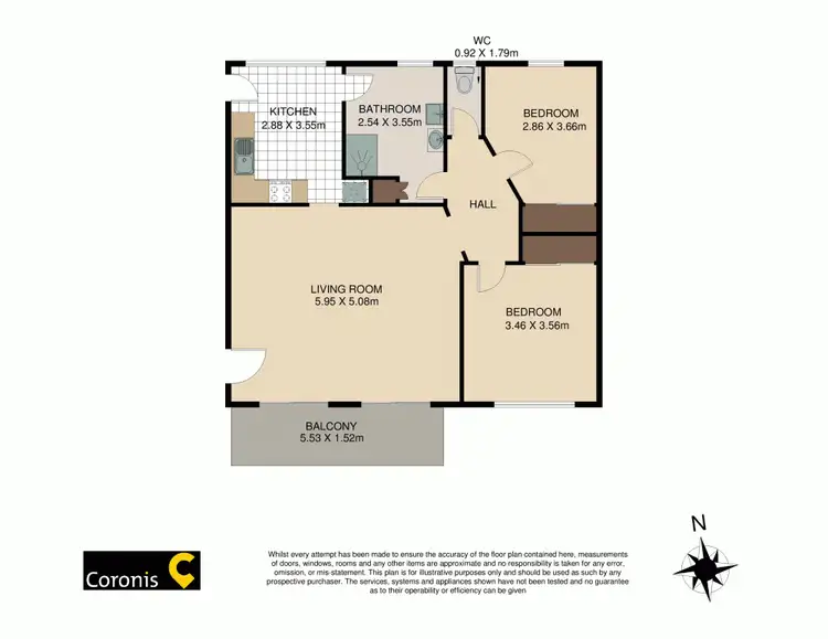Floorplan of Homely unit listing, 6/24 Whytecliffe Street, Albion QLD 4010
