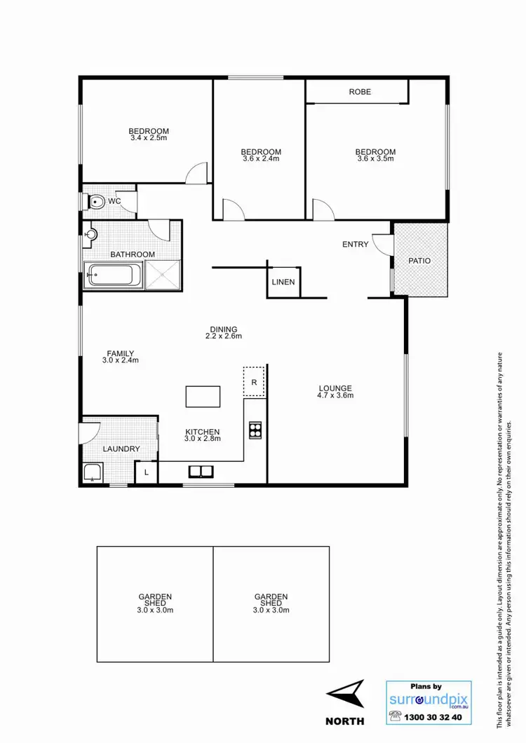 Floorplan of Homely house listing, 2 Mistletoe Avenue, Claremont Meadows NSW 2747