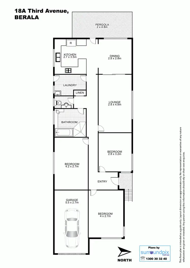 Floorplan of Homely house listing, 18A Third Ave, Berala NSW 2141