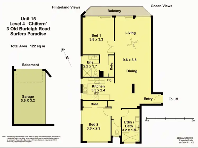 Floorplan of Homely apartment listing, 15/3 Old Burleigh Rd, Surfers Paradise QLD 4217