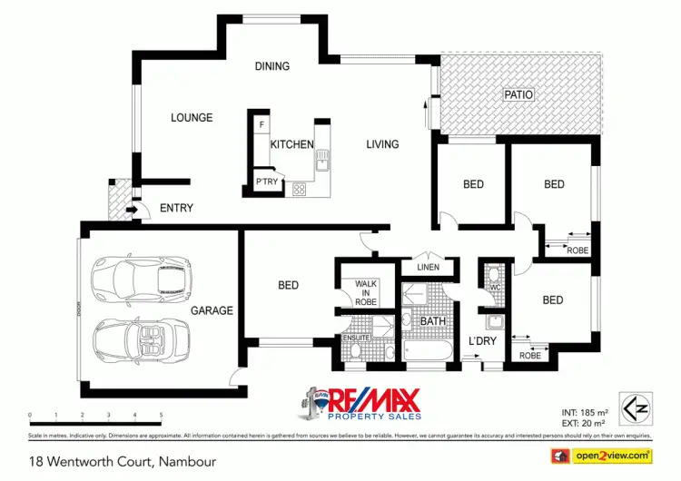Floorplan of Homely house listing, 18 Wentworth Court, Nambour QLD 4560