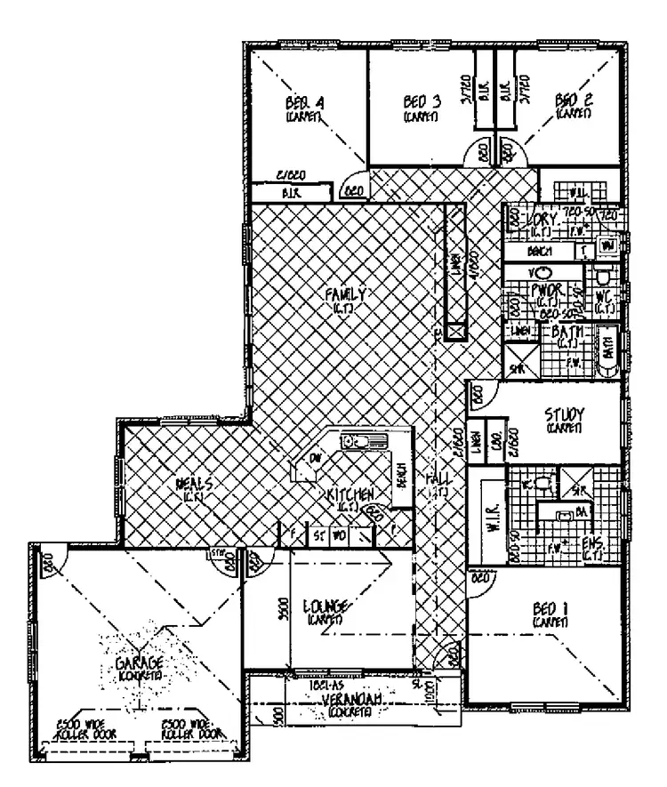 Floorplan of Homely house listing, 36 Yarrawah Crescent, Bourkelands NSW 2650