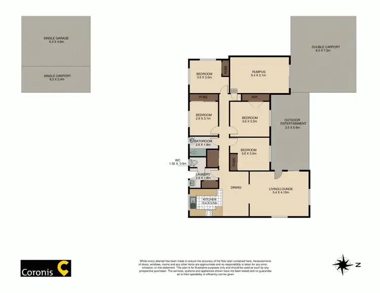 Floorplan of Homely house listing, 14 Rye Street, Wilsonton QLD 4350