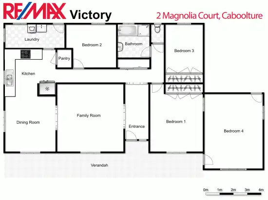 Floorplan of Homely house listing, 2 Magnolia Court, Caboolture QLD 4510