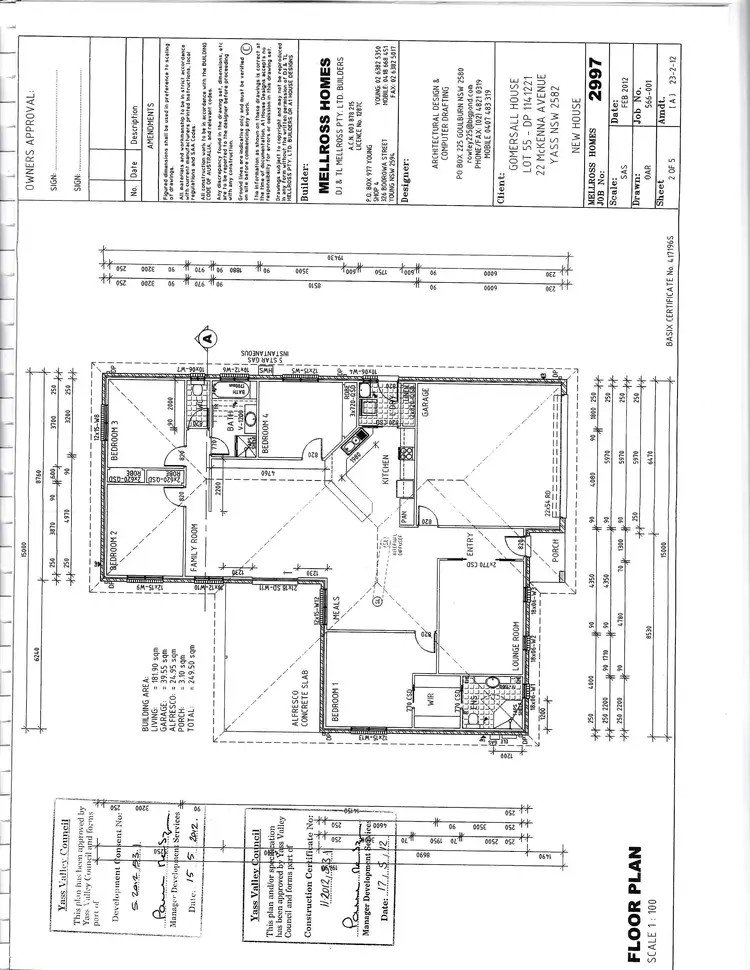 Floorplan of Homely house listing, 22 McKenna Avenue, Yass NSW 2582