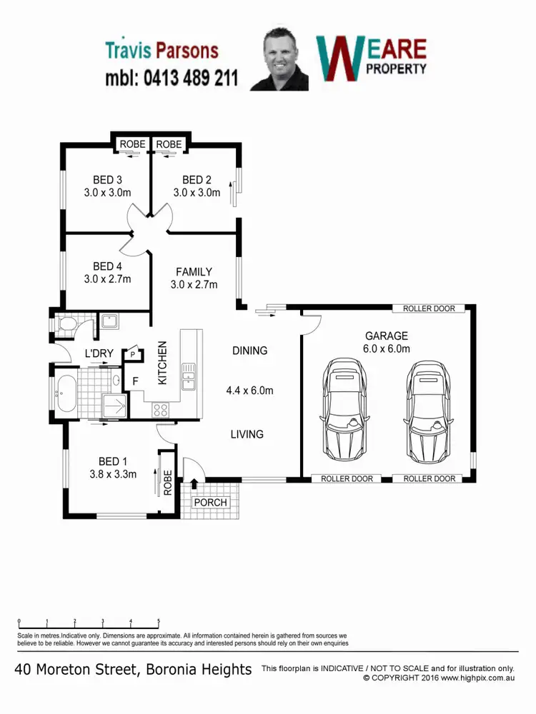 Floorplan of Homely house listing, 40 Moreton Street, Boronia Heights QLD 4124