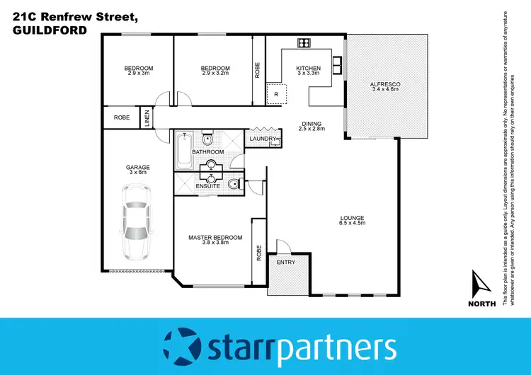 Floorplan of Homely house listing, 21C & 21D Renfrew Street, Guildford NSW 2161
