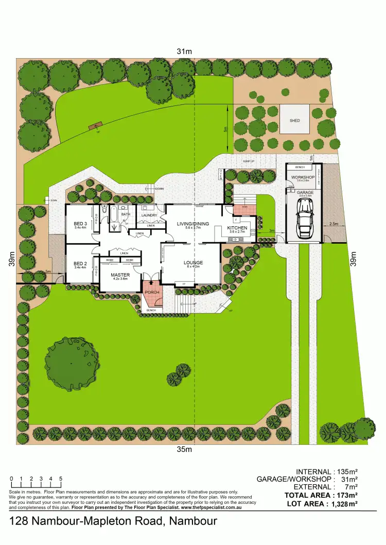 Floorplan of Homely house listing, 128 Nambour-Mapleton Road, Nambour QLD 4560