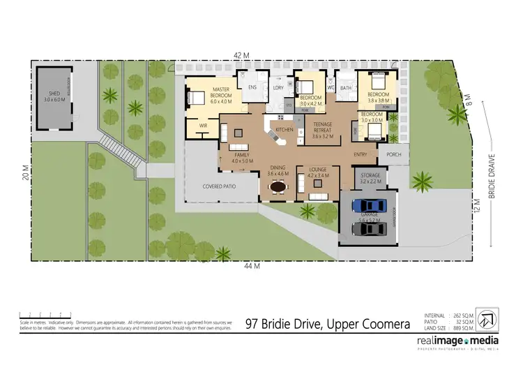 Floorplan of Homely house listing, 97 Bridie Drive, Upper Coomera QLD 4209