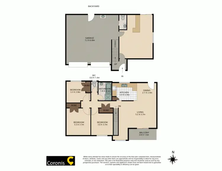 Floorplan of Homely house listing, Z11 Portumna Street, Bracken Ridge QLD 4017