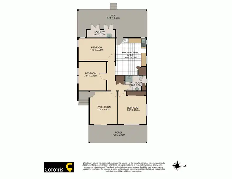 Floorplan of Homely house listing, 55 Larcombe Street, Zillmere QLD 4034