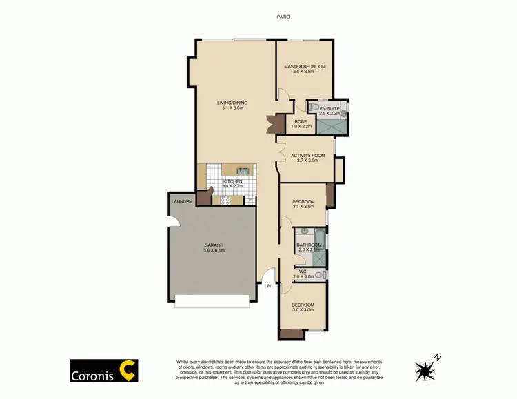 Floorplan of Homely house listing, 16 Caper White Court, Kallangur QLD 4503