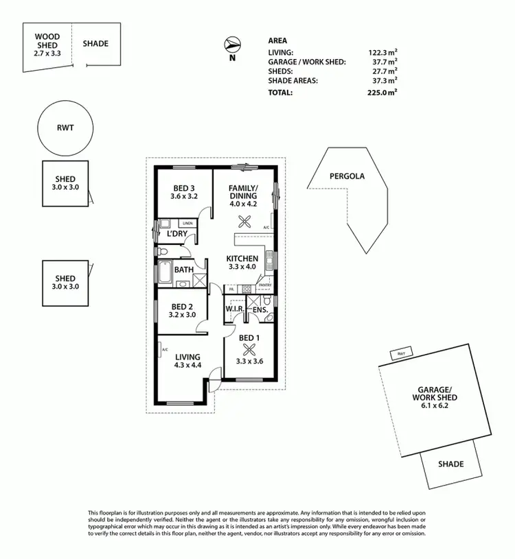 Floorplan of Homely house listing, 30 Garnet Road, Kanmantoo SA 5252