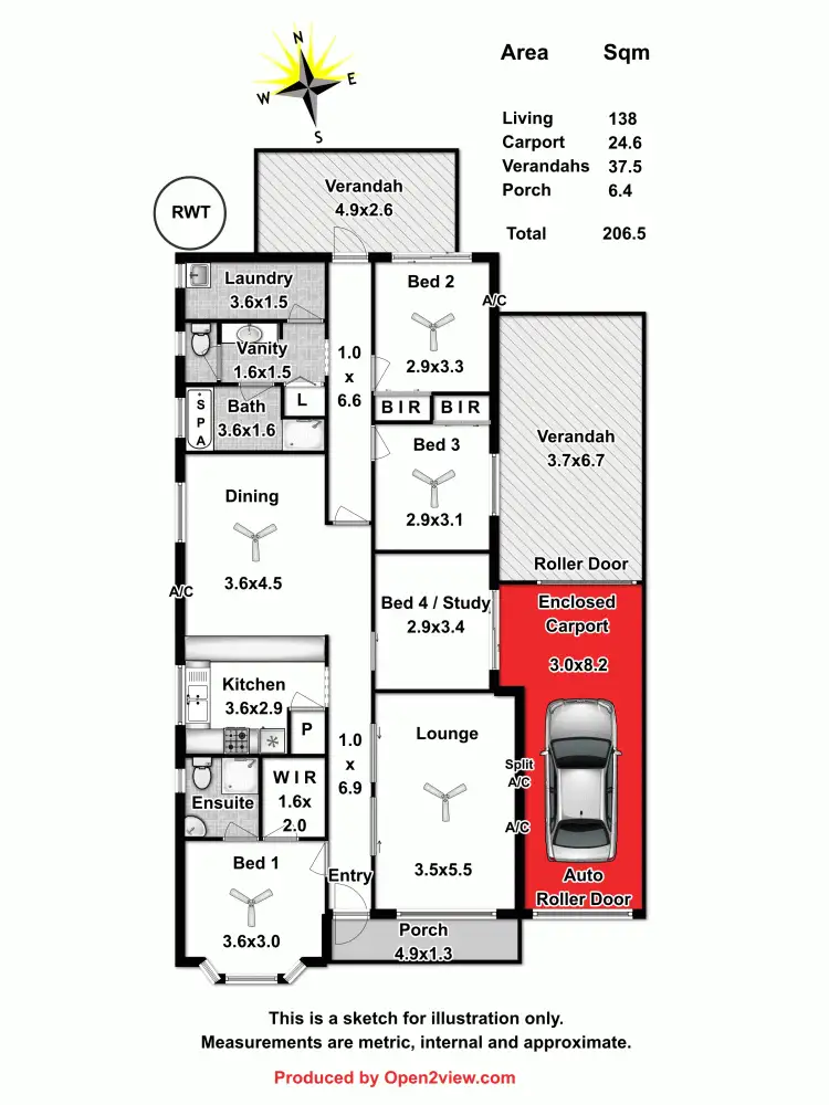 Floorplan of Homely house listing, 76 Williamson Road, Para Hills SA 5096