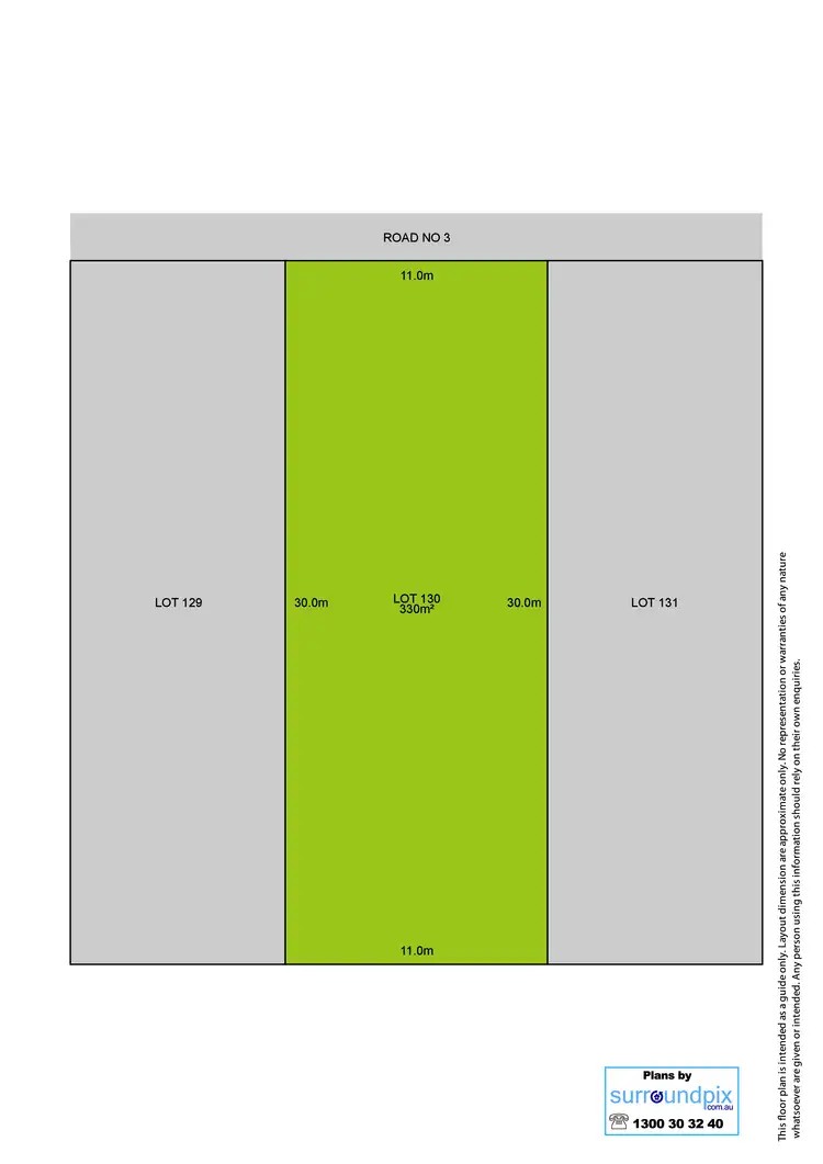 Floorplan of Homely land listing, Lot 130 Butu Wargun Drive, Pemulwuy NSW 2145