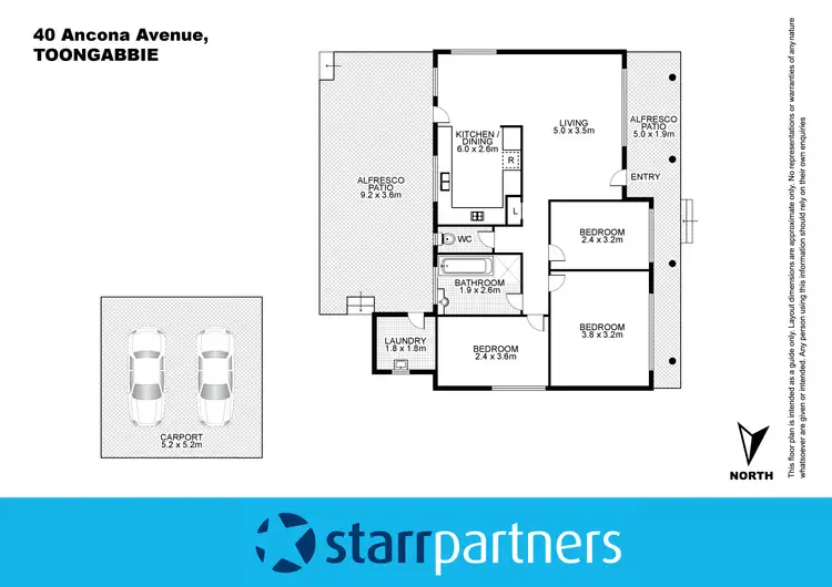 Floorplan of Homely house listing, 40 Ancona Avenue, Toongabbie NSW 2146