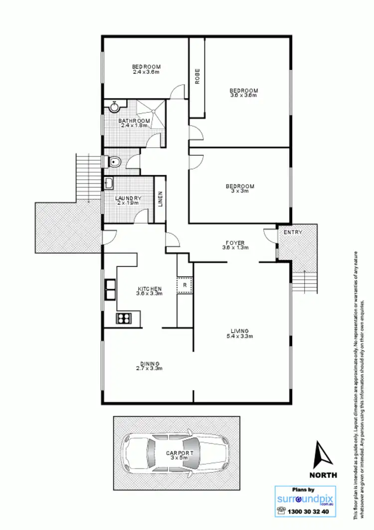 Floorplan of Homely house listing, Address available on request