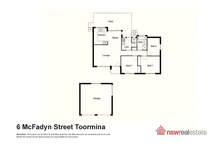 Floorplan of Homely house listing, 6 McFadyn Street, Toormina NSW 2452