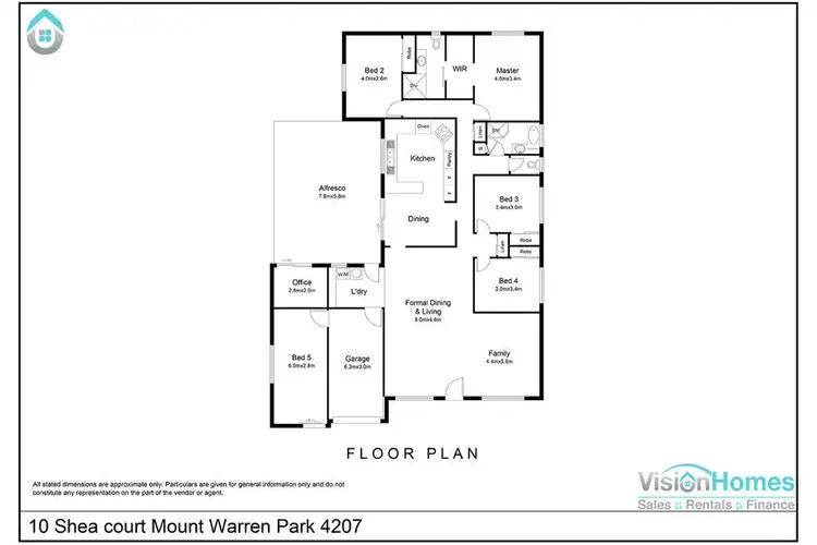Floorplan of Homely house listing, 10 Shea Court, Mount Warren Park QLD 4207