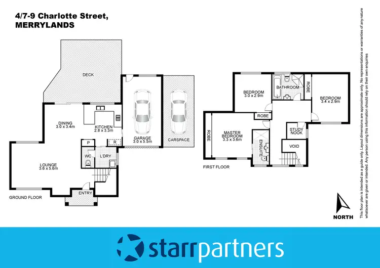 Floorplan of Homely townhouse listing, 4/7-9 Charlotte Street, Merrylands NSW 2160