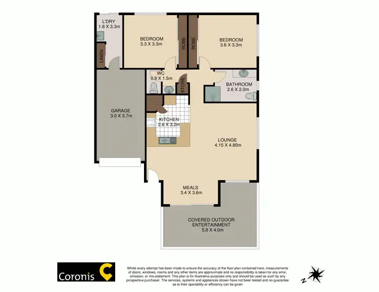 Floorplan of Homely unit listing, 5/30 Gipps Street, Drayton QLD 4350