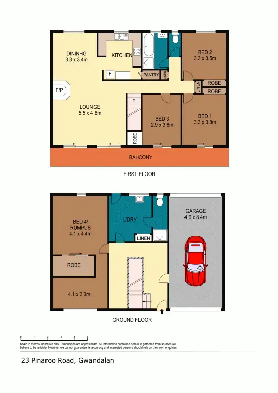 Floorplan of Homely house listing, 23 Pinaroo Road, Gwandalan NSW 2259