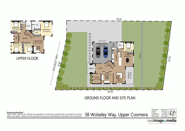 Floorplan of Homely house listing, 38 Wolseley Way, Upper Coomera QLD 4209