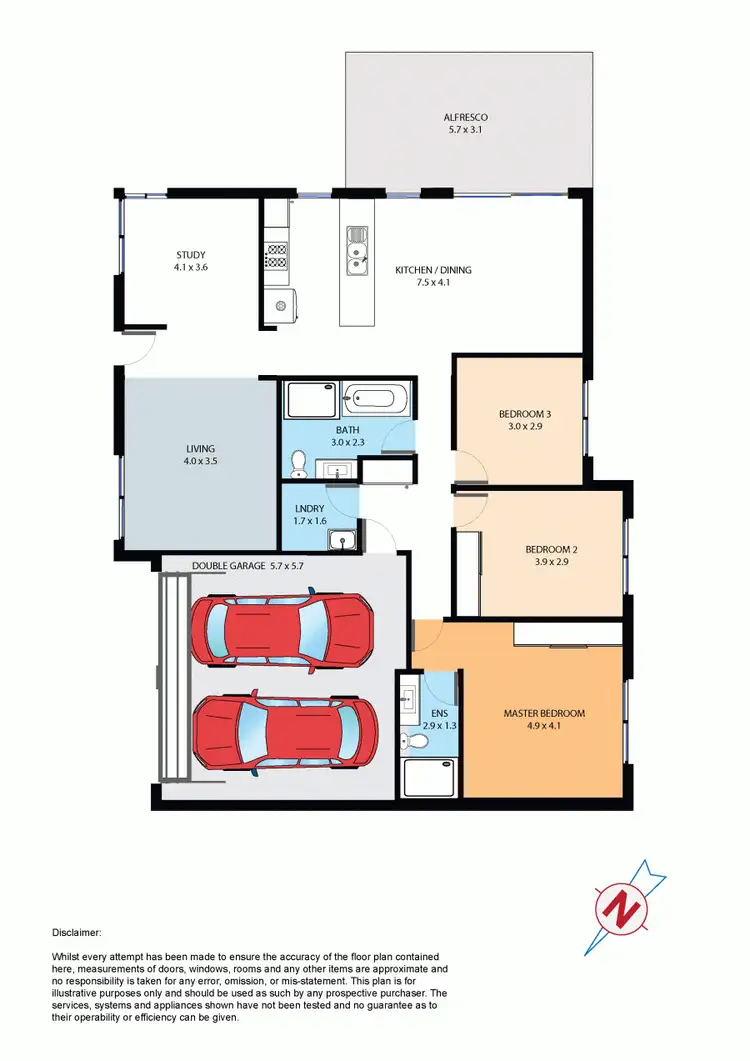 Floorplan of Homely house listing, 10 Epsam Ave, Stanhope Gardens NSW 2768