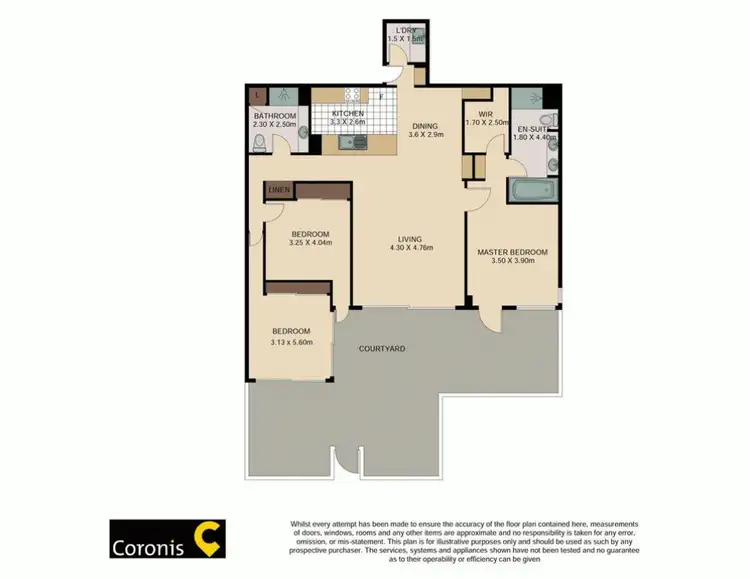 Floorplan of Homely unit listing, 1102/118 Parkside Circuit, Hamilton QLD 4007