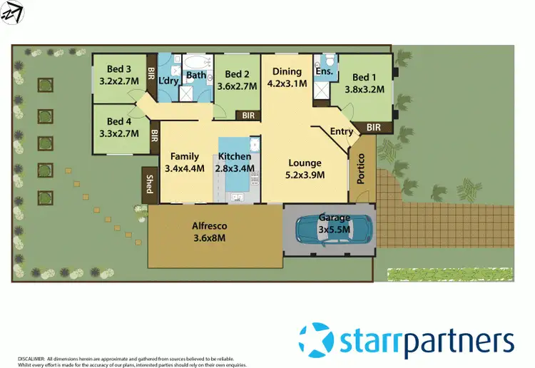 Floorplan of Homely house listing, 22 Glenbawn Place, Woodcroft NSW 2767