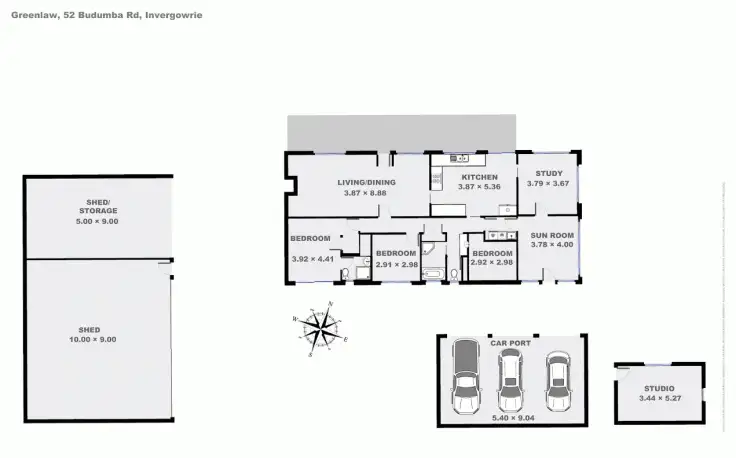 Floorplan of Homely house listing, 52 Budumba Road, Invergowrie NSW 2350