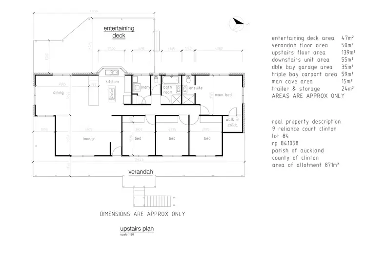 Floorplan of Homely house listing, 9 Reliance Court, Clinton QLD 4680