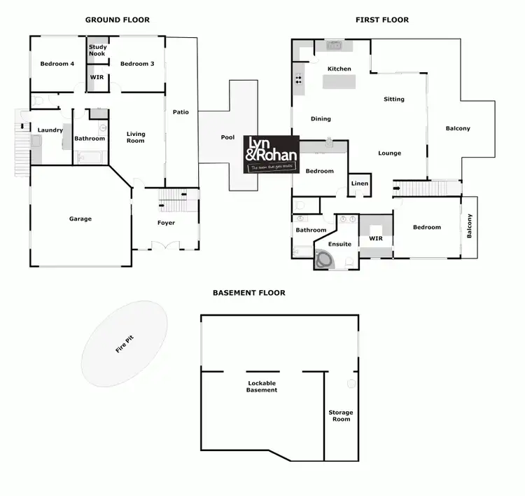 Floorplan of Homely house listing, 18 The Point, Castle Hill QLD 4810